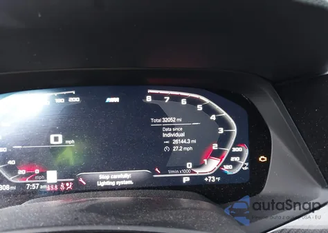 2022 BMW X5 M из США, поврежденный, VIN 5YMJU0C03N9L28057